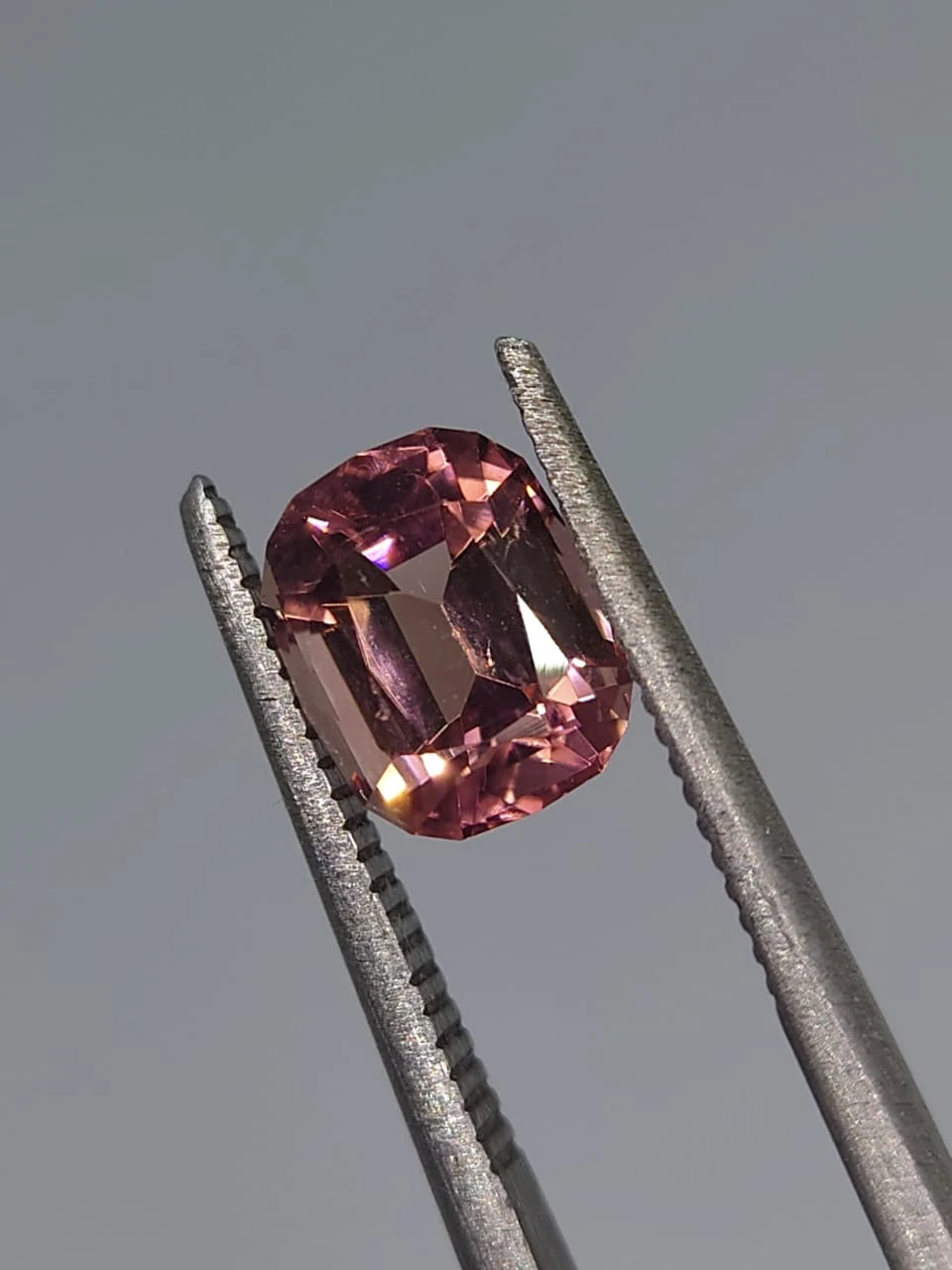 1.4ct Natural Peachy Pink Tourmaline Loose Gemstone from Afghanistan — view 3